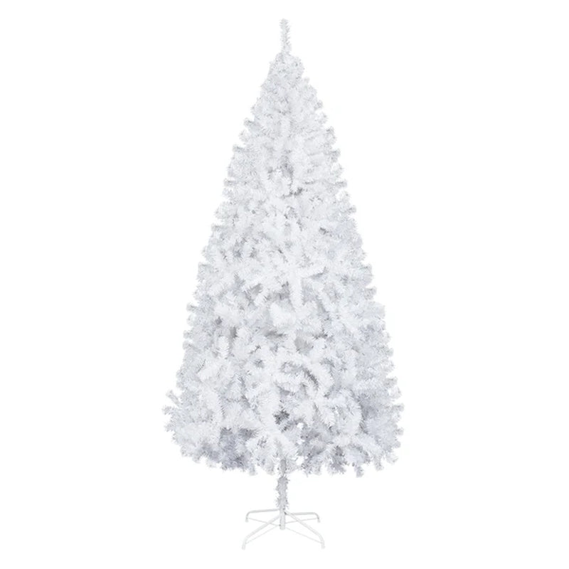 6Ft Artificial Christmas Tree with 650 Tips 2022 Large Spay White Xmas Tree Decoration 2023 New Year Outdoor Indoor Ornament