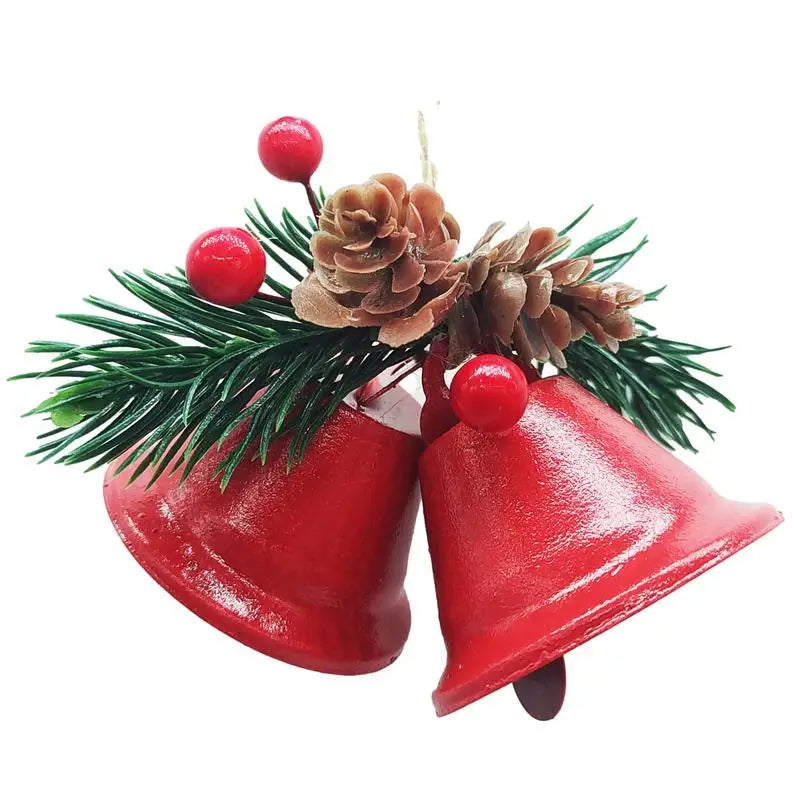 Christmas Bells Decorative Bells Craft Bells Jingle Bells Christmas Tree Ornament Metal Jingle Bells for Christmas Decor