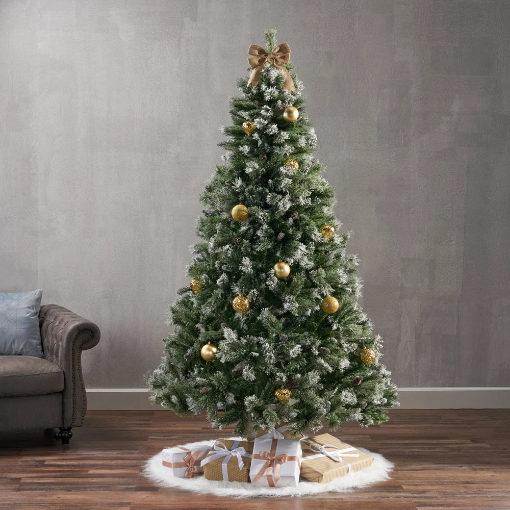 7FT Artificial Christmas Tree ，Decor Holiday Essential for Party, and Event Decoration,Christmas Decorations for Home Navidad