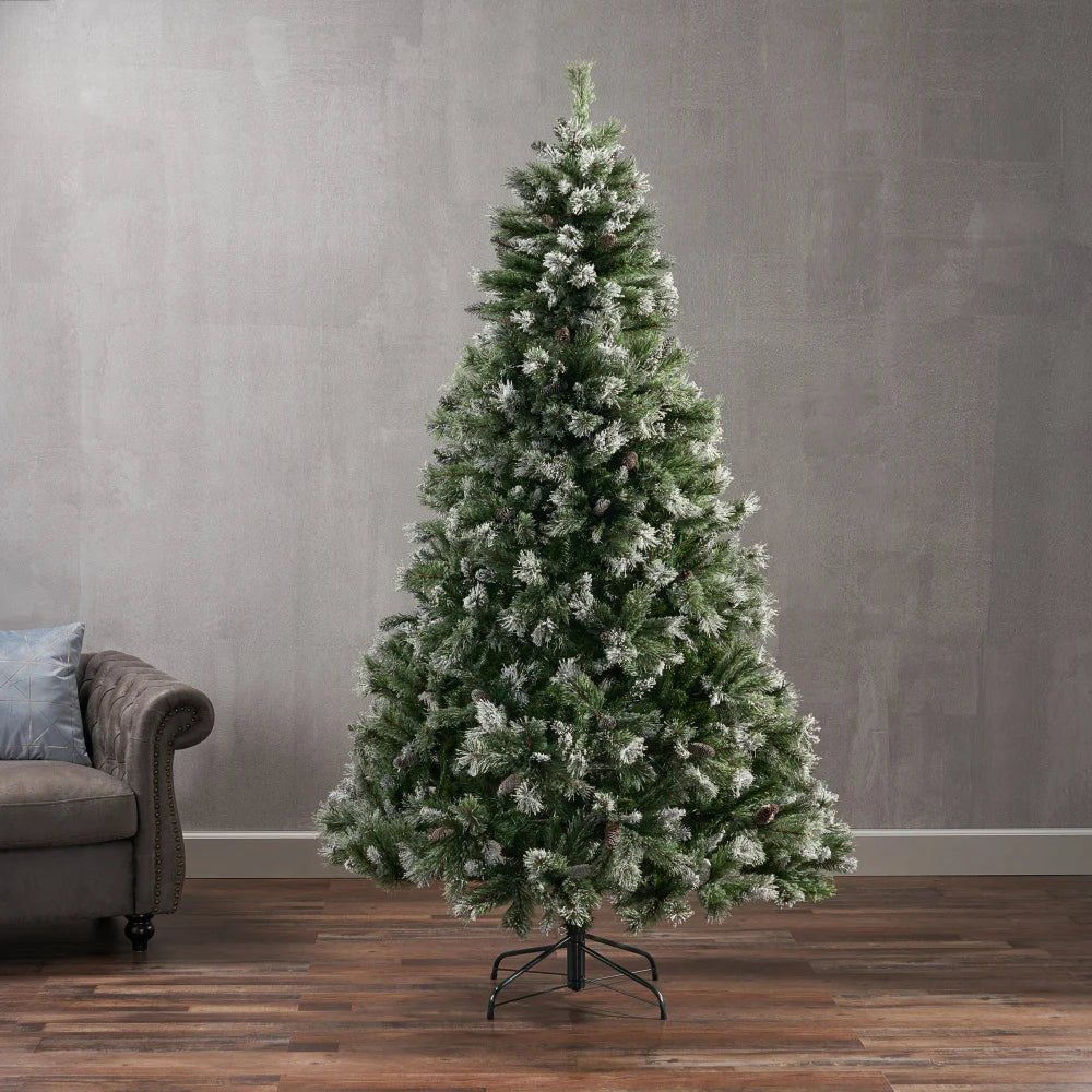 7FT Artificial Christmas Tree ，Decor Holiday Essential for Party, and Event Decoration,Christmas Decorations for Home Navidad